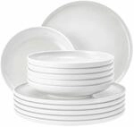 Seltmann Weiden Sento Home Tafelservice 12-teilig Aura White