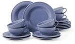 Seltmann Weiden Beat Color Glaze Teeservice 18-teilig Fliederblau