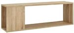 vidaXL TV-Schrank Sonoma-Eiche 100x24x32 cm Holzwerkstoff
