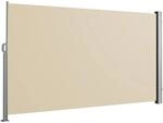 Svita Seitenmarkise Ausziehbar Sichtschutz 300x160cm Beige