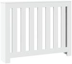 vidaXL Heizk&ouml;rperverkleidung Wei&szlig; 104x20x82 cm Holzwerkstoff 852735