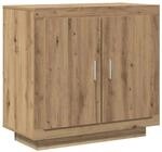 vidaXL Sideboard Artisan-Eiche 80x40x75 cm Holzwerkstoff 856863