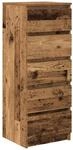 vidaXL Sideboard mit Schubladen Altholz-Optik 37,5x35x99 cm 861767