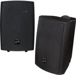 Dynavox PB-402 Wetterfeste 3-Wege-Boxen Mit Halterung Schwarz
