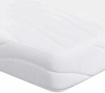 vidaXL Matratze Wei&szlig; 90 x 200 cm Gel-Speicherschaum 4106314