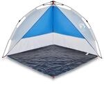 vidaXL Strandzelt Azurblau Quick Release Wasserdicht 4004152