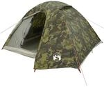 vidaXL Kuppelzelt 4 Personen Camouflage Wasserdicht 4009620