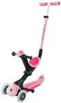 Globber Go-Up Deluxe Lights 3in1 Dreirad 120/80 mm ABEC 9 3-R&auml;drig H&ouml;henverstellbar