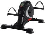 SPORTNOW Pedaltrainer Stahl ABS Schwarz 58L x 48B x 37H cm