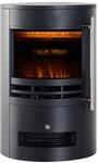 HOMCOM LED Elektrokamin Kaminofen mit Flammeneffekt 900/2000W 41x41x64,5cm