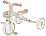 Globber Learning Trike 2in1 Plus Dreirad und Laufrad f&uuml;r Kinder 8/7 Zoll TPR-Sattel