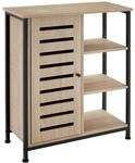 Tectake Sideboard Industrial Style Holz und Stahl 32 x 71 x 82 cm Industrial Holz