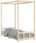vidaXL Kinderbett 90x190 cm Massivholz Kiefer 834516