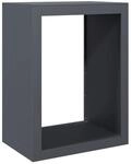 vidaXL Brennholzregal Anthrazit 60x40x80 cm Stahl 850998