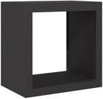 vidaXL Brennholzregal Schwarz 60x40x60 cm Stahl 851003