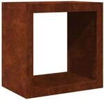 vidaXL Brennholzregal 60x40x60 cm Wetterfester Stahl 851009