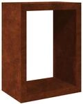 vidaXL Brennholzregal 60x40x80 cm Wetterfester Stahl 851002
