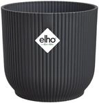Elho Blumentopf Vibes Fold Rund &Oslash; 16 cm Anthrazit