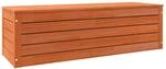 vidaXL Aufbewahrungsbox mit Speicher Wachsbraun 109 x 36,5 x 33 cm 865371