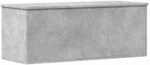 vidaXL Truhe Betongrau 90x35x35 cm Holzwerkstoff 840684