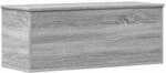 vidaXL Truhe Grau Sonoma 90x35x35 cm Holzwerkstoff 840686