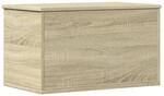 vidaXL Truhe Sonoma-Eiche 60x35x35 cm Holzwerkstoff 840676