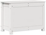 vidaXL Truhe Wei&szlig; 60x32x45,5 cm Massivholz Kiefer 823545