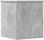 vidaXL Truhe Betongrau 40x42x46 cm Holzwerkstoff 840649