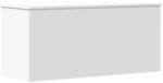 vidaXL Truhe Wei&szlig; 100x42x46 cm Holzwerkstoff 840660