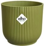 Elho Blumentopf Vibes Fold Rund &Oslash; 30 cm Gr&uuml;n