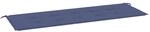 vidaXL Gartenbank-Auflage Marineblau 150x50x4 cm Oxford-Gewebe 378498