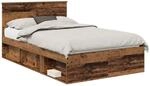 vidaXL Bettrahmen Altholz 120 x 200 cm Massives Kiefernholz 3410625