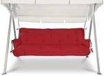 Beautissu Flair HS Hollywoodschaukelauflage 180x50x8cm Rot