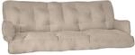 Beautissu Flair HS Hollywoodschaukelauflage 180x50x8cm Natur