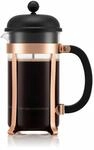 Bodum Caffettiera French Press System Kaffeebereiter 1 0l Kupfer
