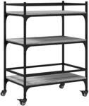 vidaXL K&uuml;chenwagen Grau Sonoma 65x40x86,5 cm Holzwerkstoff 842399