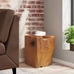 vidaXL Hocker Massivholz Teak 243469