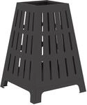 vidaXL Feuerstelle Schwarz 50 x 50 x 70 cm Stahl 858958