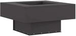vidaXL Feuerstelle Schwarz 60 x 60 x 30 cm Stahl 858954