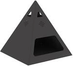 vidaXL Feuerstelle Schwarz 50 x 50 x 51 cm Stahl 858952