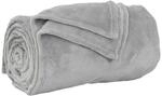 vidaXL &Uuml;berwurfdecke Grau 220 x 240 cm Fleece 42016771
