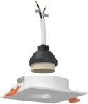 vidaXL Spotlight 24 Stk Wei&szlig; 9 x 9 x 2 cm Aluminium 4108151
