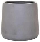 Vivanno Blumentopf Vekra 55 cm x 55 cm x 50 cm Betongrau