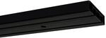 Gardinia Vorhangschienen-Set 2-Lauf Schwarz 150 cm