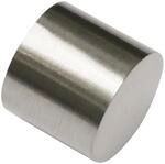 Gardinia Endst&uuml;ck Chicago Kappe f&uuml;r &Oslash; 20 mm Edelstahloptik 2-er Pack