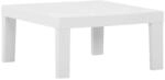 vidaXL Lounge-Gartentisch Kunststoff Wei&szlig; 315850