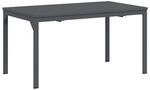 vidaXL Ausziehtisch Anthrazit 180 x 80 x 76 cm Stahl 42010362
