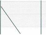 vidaXL Zaunpfosten Gr&uuml;n 10 x 1,6 m 60 x 60 mm Maschenweite 3351081