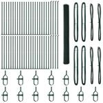 vidaXL Zaunpfosten Gr&uuml;n 100 x 1,5 m 25 mm Maschenweite Stahl und PVC 3353599