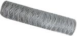 vidaXL Hexagonzaun Silber 0,6 x 25 m Verzinkter Stahl 42005672